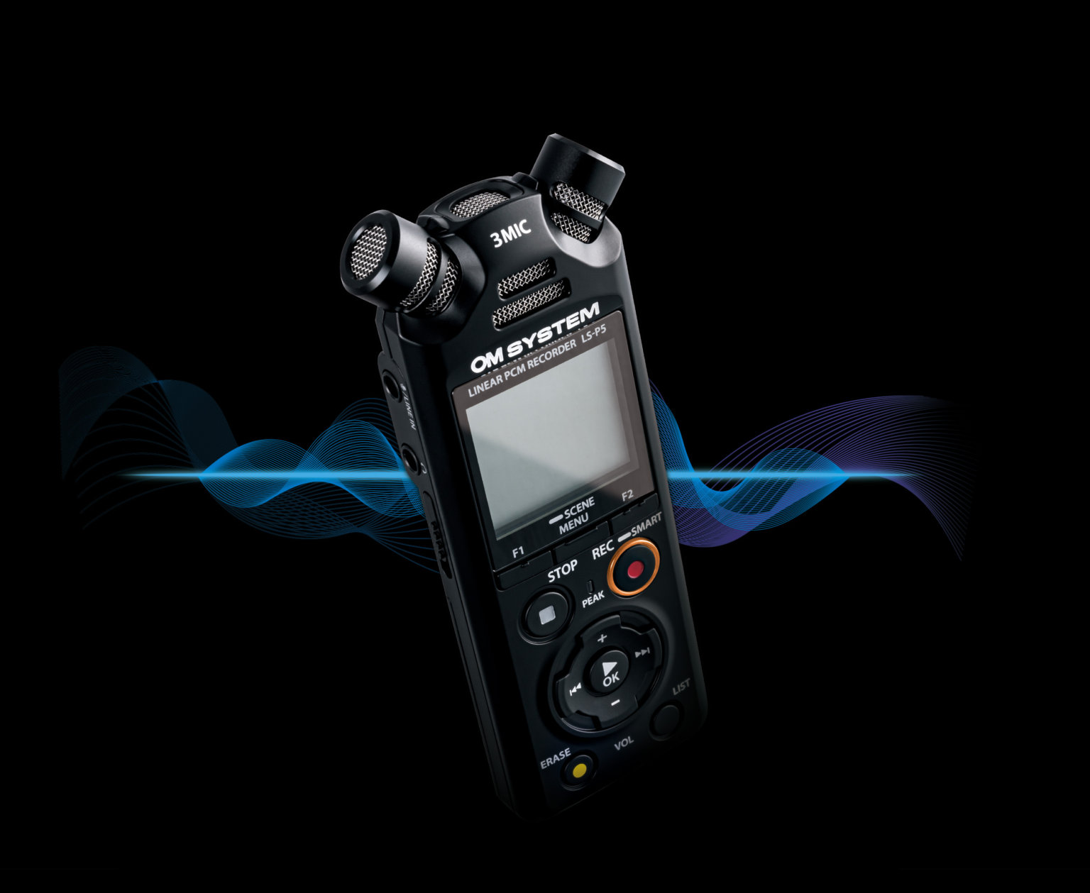 Olympus OM System LS P5 Recorder With Bluetooth Pacific Transcription